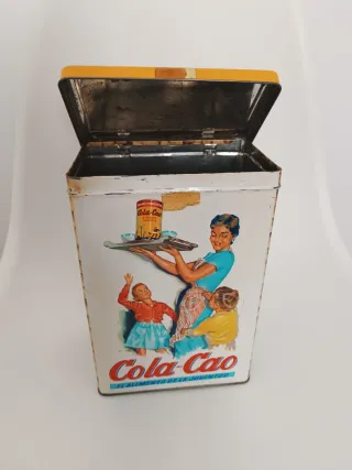 Caja Metálica Cola Cao Vintage.