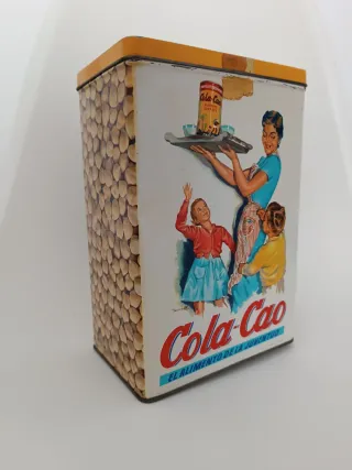 Caja Metálica Cola Cao Vintage.