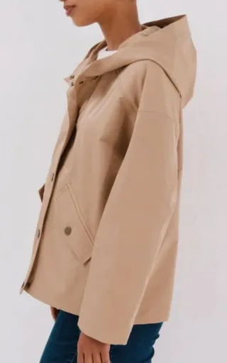 Cortefiel Cazadora Beige Mujer