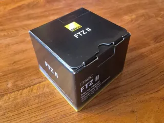 Adaptador Nikon FTZ II a estrenar
