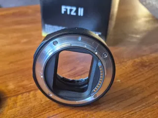 Adaptador Nikon FTZ II a estrenar
