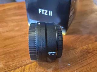 Adaptador Nikon FTZ II a estrenar