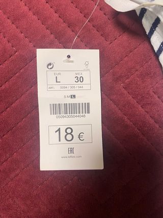 Mono veraniego Lefties rayas L