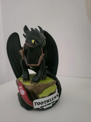 Figura Toothless Cómo entrenar a tu dragón