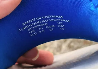 Ciabatte Nike piscina blu taglia 27