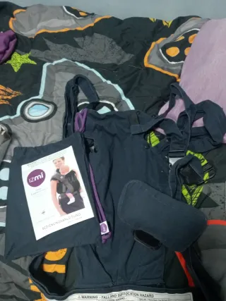 Mochila portabebés manduca izmi