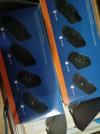 Zapato Post-Quirúrgico Barouk Negro, dos unidades