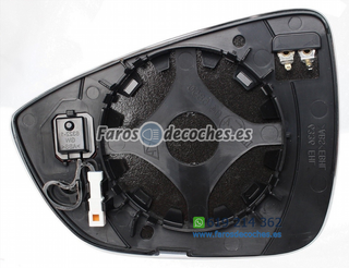 Cristal Espejo Retrovisor Derecho Térmico Convexo