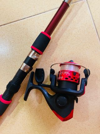 2 Cañas de Pescar 1.8m + Accesorios