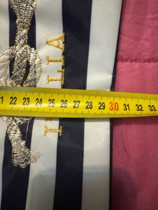 Borsa Ischia Italia blu e bianca