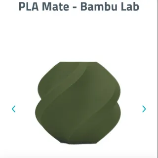 PLA Mate Bambu Lab Verde Oscuro