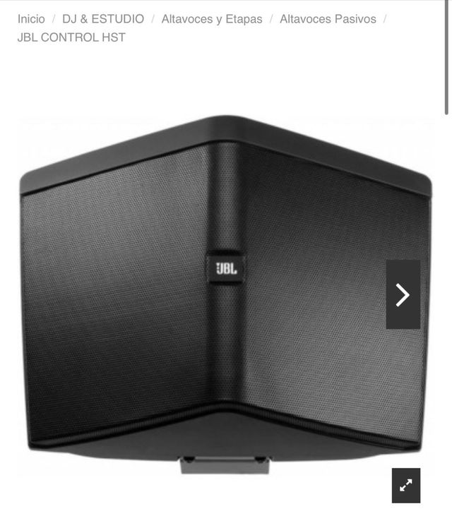Altavoz JBL CONTROL HST Negro