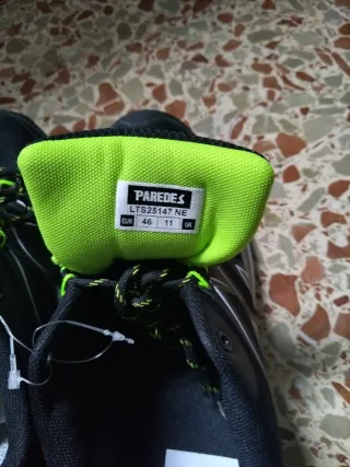 Zapatillas Paredes Negro/Verde