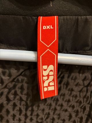 Chaqueta Moto Mujer IXS Negra y Blanca