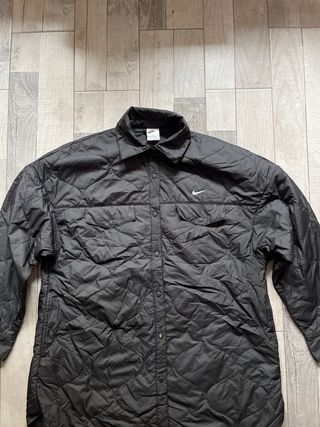 Giacca Nike trapuntata nera anni 00