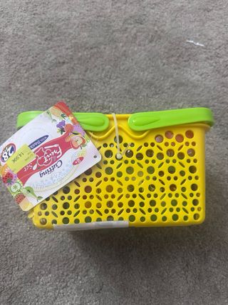 Cesta Juguete Frutas Cortables