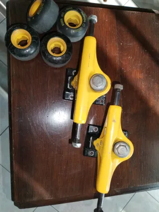 Assi skateboard SILVER Ruote RICTA