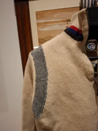 Maglione Napapijri lana beige tg S