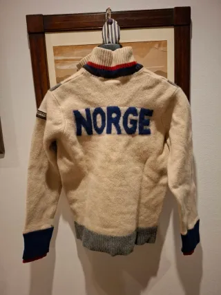 Maglione Napapijri lana beige tg S