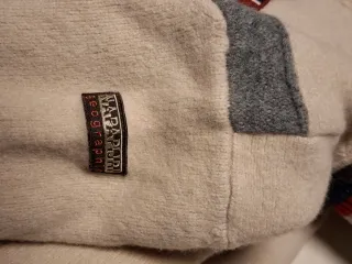 Maglione Napapijri lana beige tg S