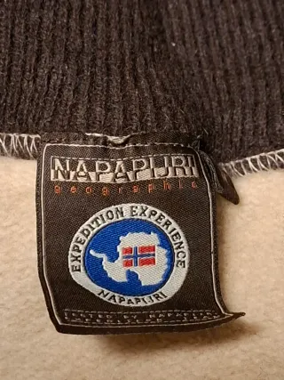 Maglione Napapijri lana beige tg S