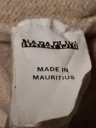 Maglione Napapijri lana beige tg S