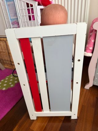 Trona de madera para muñecos