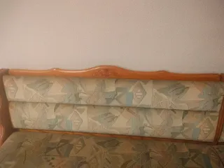 Mesa de madera extensible con rinconera