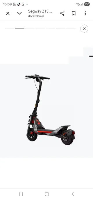 Patinete Segway ZT3