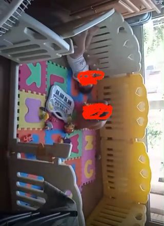 Parque infantil para bebés