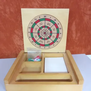 Estuche de Juego de dardos de madera