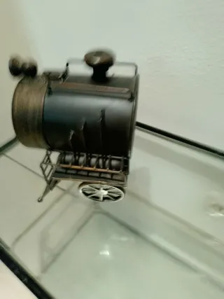 Orologio decorativo in stile treno vintage