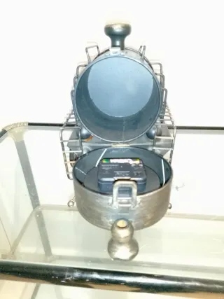 Orologio decorativo in stile treno vintage