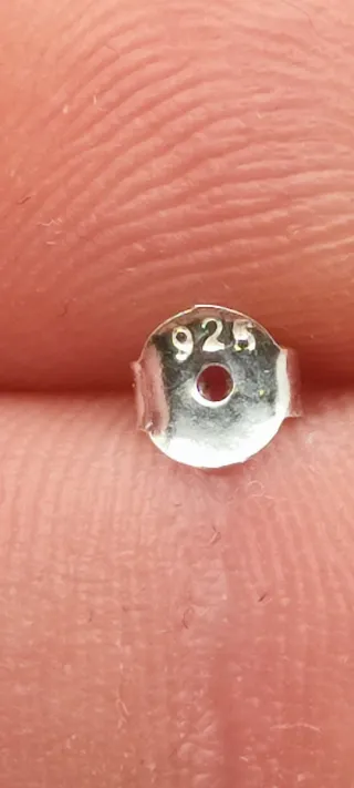 Pendientes Plata y Rubí