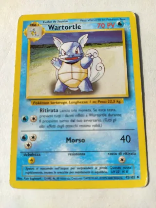 Carte Pokémon set Base