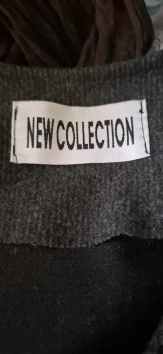 Cappotto Grigio Antracite Dettagli Similpelle