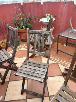 Mesa extensible madera + 12 sillas