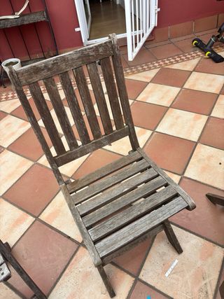 Mesa extensible madera + 12 sillas