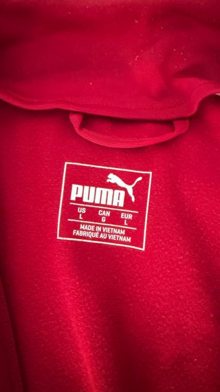 Chándal Arsenal Puma Gris y Rojo