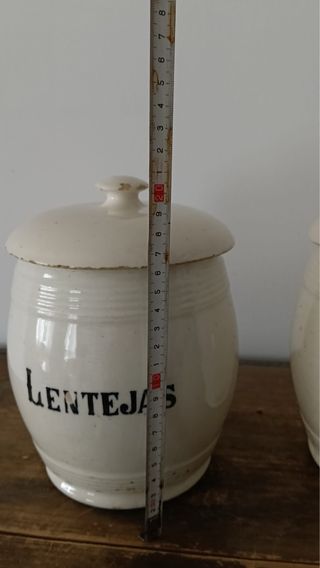 Tarros cocina antiguos Manises.