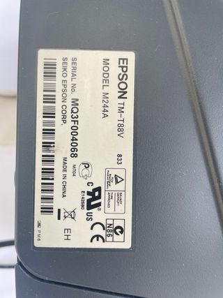 Impresora de Tickets Epson Gris