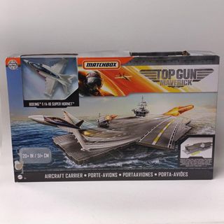 Matchbox Top Gun Portaaviones Boeing F/A-18