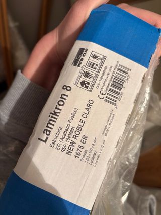 33m2 Parquet roble claro