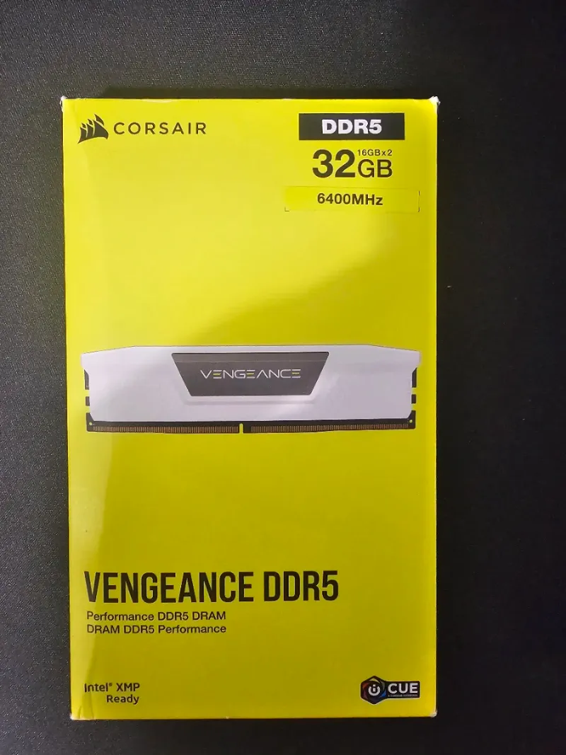Corsair Vengeance DDR5 32GB (2x16GB) 6400MHz