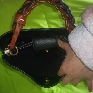 Borsetta Parfois nera e marrone