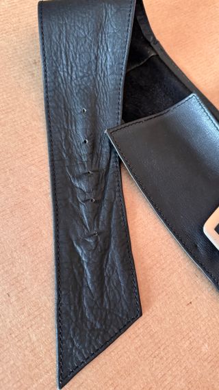 Set di 3 cinture in pelle