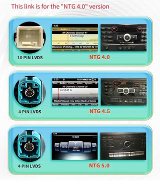 Pantalla Android Mercedes Benz W212