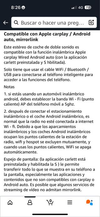 Pantalla Android Mercedes Benz W212