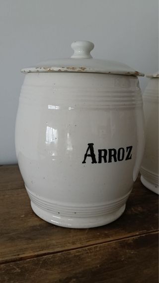 Tarros de cocina antiguos Manises