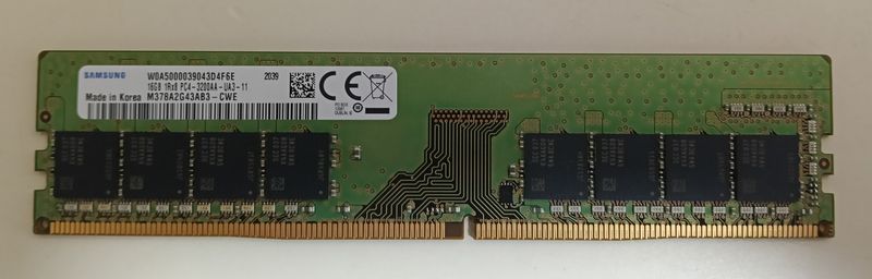 RAM DDR4 Samsung 16GB 3200MHz